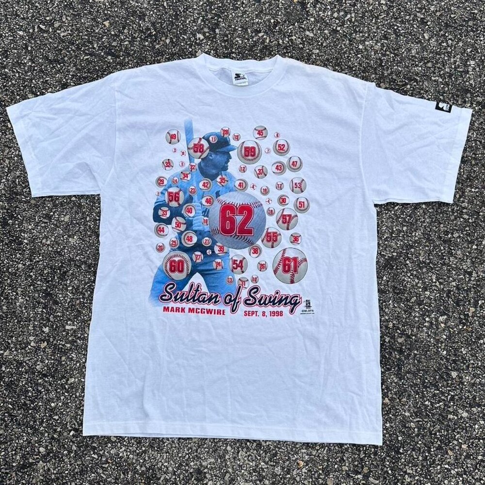 Starter 1998 Mark McGwire Men's Large Shirt